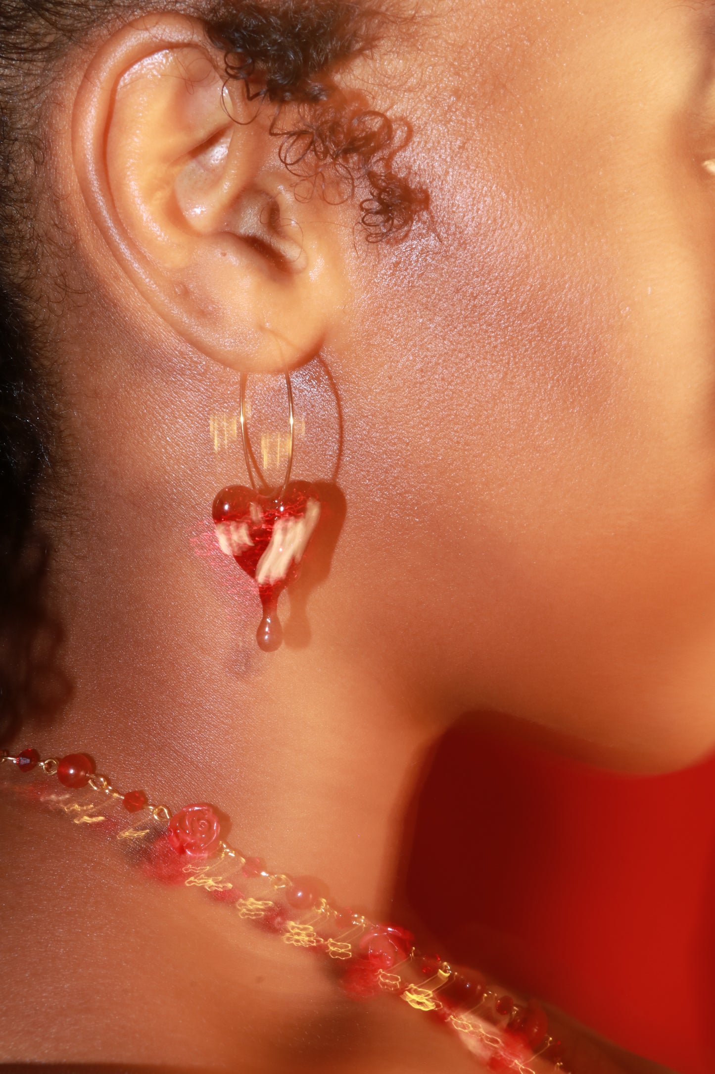 Bleeding Hearts Love Me Hoops